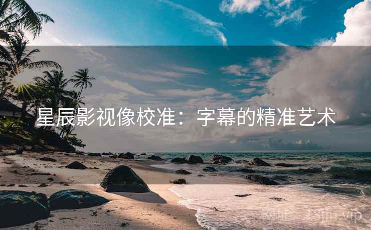 星辰影视像校准：字幕的精准艺术